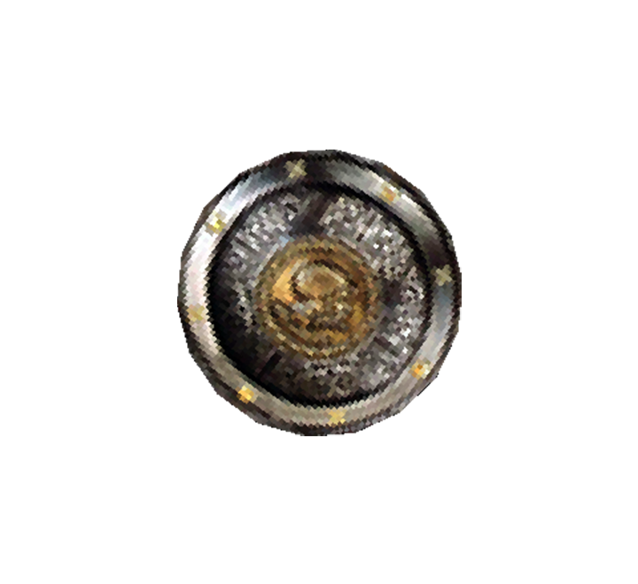Large Round Shield