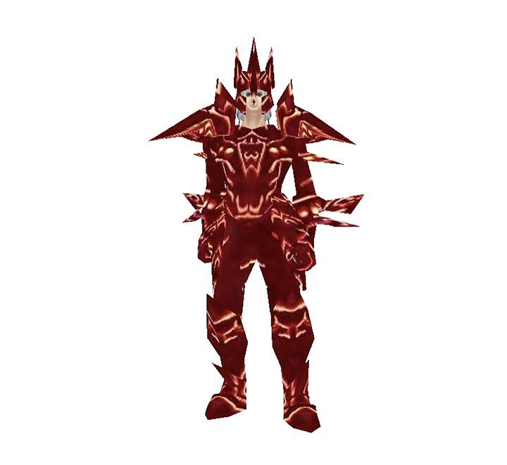 Red Lord Plate Set Red Lord Plate Set