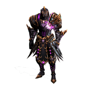 Silver Heart Illusion Knight Set