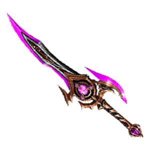 Silver Heart Short Sword