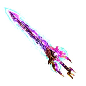 Silver Heart Magic Two Hand Sword