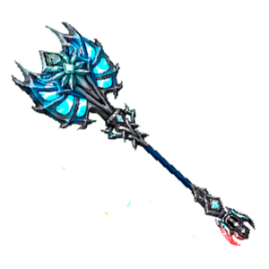 Blue Eye Rune Mace
