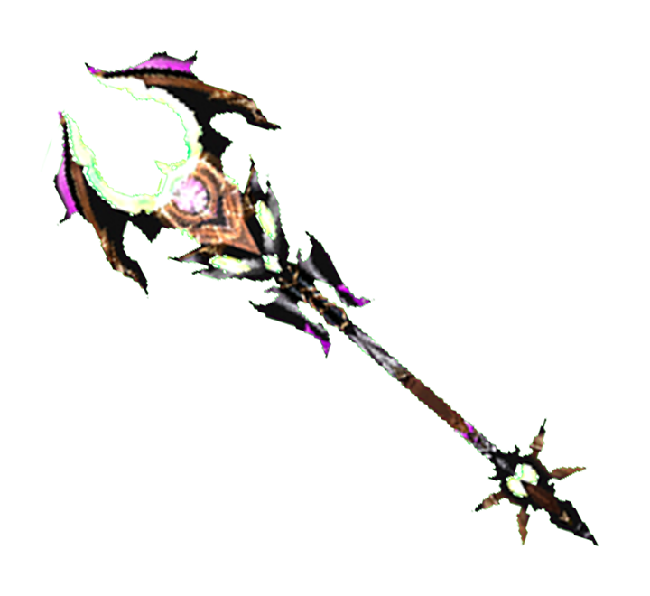 Silver Heart Rune Mace