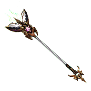Silver Heart Staff