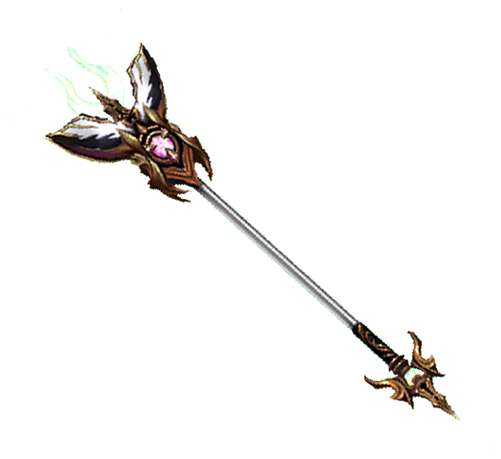 Silver Heart Staff